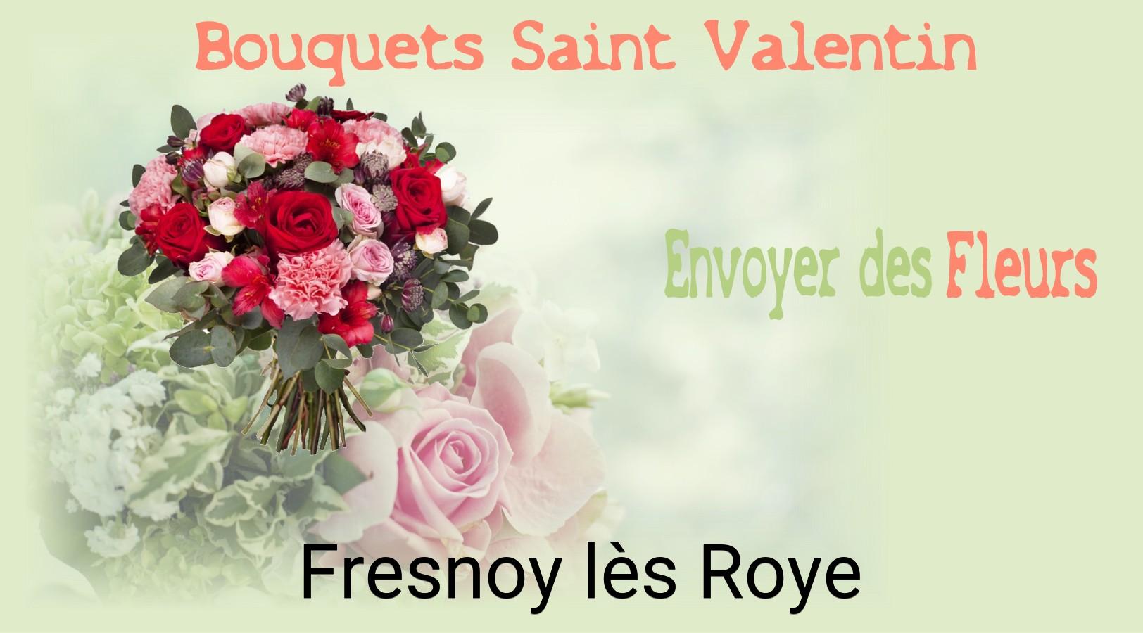 Roses de Saint-Valentin livrées à Fresnoy-lès-Roye